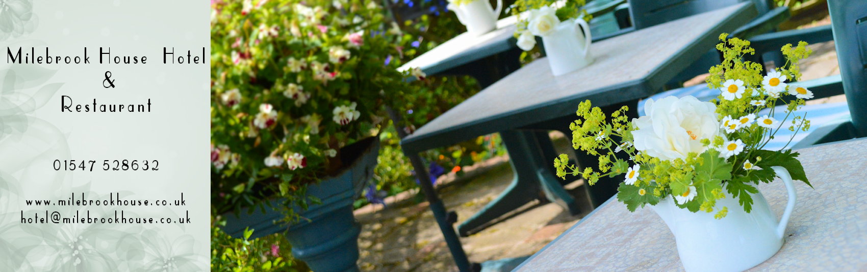 Banner- Milebrook House Hotel - Bookings